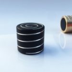 Desktop Rotating Toy Finger Spinning Gyro Anxiety Relief Party Gift Decoration – Black