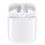 Wireless Charging Supported Knock Function Touch Control Wireless Bluetooth 5.0 Earphone – White