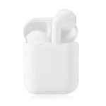 i12 TWS Wireless Mini Binaural Bluetooth 5.0 Earphones with Charging Box – White