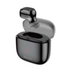 BASEUS Encok A03 Single Ear Wireless Bluetooth V5.0 Earphone Waterproof Earpiece – Black