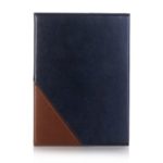 Glossy Smooth Surface Wallet Stand Leather Protective Case for iPad Air 10.5 inch (2019) / Pro 10.5-inch (2017) – Blue