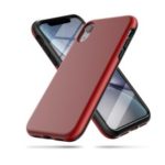 Splashproof Anti-fingerprint PC + TPU Protective Cover for iPhone XR 6.1 inch – Red