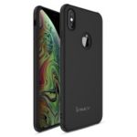 IPAKY Galaxy Series Rubberized TPU Phone Case Cover for iPhone XS Max 6.5 inch – Black