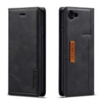 LC.IMEEKE Retro Style Leather Card Holder Case for iPhone 8 / 7 4.7 inch – Black