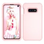 Silicone + PC Combo Strong Phone Cover for Samsung Galaxy S10e [Anti-dust] [Shock Proof] – Rose Gold
