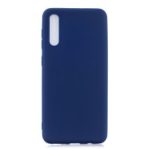 Solid Color Candy TPU Case for Samsung Galaxy A50 – Dark Blue