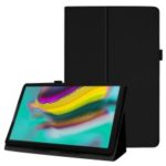 Litchi Texture Leather Stand Protective Case for Samsung Galaxy Tab A 10.1 (2019) SM-T515 – Black