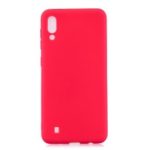 Candy Color Soft TPU Phone Case for Samsung Galaxy M10 – Red