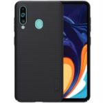 NILLKIN Super Frosted Shield Matte PC Phone Case for Samsung Galaxy A60 – Black