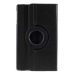 For Samsung Galaxy TAB A 10.1 (2019) SM-T510/SM-T515 Litchi Texture Leather Protection Tablet Cover [with 360 Degree Rotary Stand] – Black