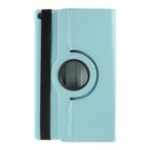 For Samsung Galaxy TAB A 10.1 (2019) SM-T510/SM-T515 Litchi Texture Leather Protection Tablet Cover [with 360 Degree Rotary Stand] – Baby Blue