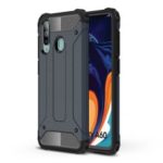 Armor Guard Plastic + TPU Hybrid Case for Samsung Galaxy A60 – Dark Blue
