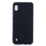 Solid Color Candy TPU Case for Samsung Galaxy A10 – Black