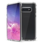 IPAKY Anti-drop Clear TPU + PC Phone Case Back Cover for Samsung Galaxy S10e – Transparent