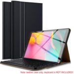 Bluetooth Keyboard Stand Leather Case for Samsung Galaxy Tab A 10.1 (2019) SM-T515 – Black