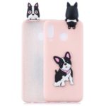 [3D Cute Doll] Patterned TPU Phone Case Cover for Samsung Galaxy A30 / A20 – Dog