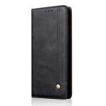 Auto-absorbed Crazy Horse Vintage Leather Stand Case for Sony Xperia L3 – Black
