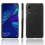 KSQ Crazy Horse PU Leather Coated PC Hard Case for Huawei P Smart Plus 2019 / Enjoy 9s – Black