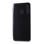 View Window Plated Mirror Surface Leather Stand Case for Huawei P30 Lite / nova 4e – Black