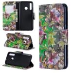 Pattern Printing Light Spot Decor Leather Wallet Case for Huawei P Smart Plus 2019 / Enjoy 9s / Honor 10i – Gold Butterfly