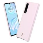 DUX DUCIS Skin Lite Series PU Leather Coated PC Phone Casing for Huawei P30 – Pink