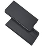 Magnetic Adsorption Leather Card Holder Case for Huawei Y6 Pro (2019) – Black