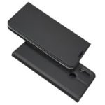 Magnetic Adsorption Leather Card Holder Case for Huawei P Smart Plus 2019 / Enjoy 9s / Honor 10i – Black