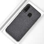 For Huawei Honor 10i / P Smart+ 2019 / Enjoy 9s Cloth Texture PC + TPU Combo Mobile Phone Shell  – Grey