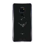 KINGXBAR Wish Series Authorized Swarovski Rhinestone Decoration PC Hard Case for Huawei Mate 20 – Black