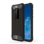 Armor Guard Plastic + TPU Hybrid Case for Motorola P40 Note – Black