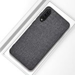 For Xiaomi Mi 9 Cloth Texture PC + TPU Combo Mobile Phone Shell – Grey