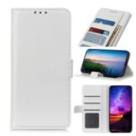 Crazy Horse Leather Wallet Case for Xiaomi Redmi Note 7 / Note 7 Pro (India) / Note 7S – White