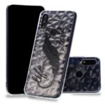 Embossed Pattern 3D Diamond Texture Soft TPU Cover for Xiaomi Redmi 7 – Feather