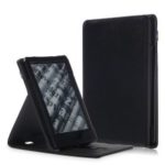 PU Leather Stand Smart Tablet Casing for Amazon Kindle (2016)/All-New Kindle (2019) – Black