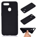 Soft Frosted TPU Case for Oppo A7 – Black