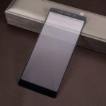 Full Covering Silk Printing Tempered Glass Shield for Sony Xperia L3