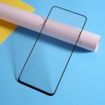 Complete Coverage Silk Print Tempered Glass Screen Guard Film for Samsung Galaxy A80/A90 – Black