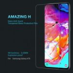 NILLKIN for Samsung Galaxy A70 H Anti-explosion Nanometer Tempered Glass Phone Screen Film