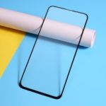 5D Curved Full Size Silk Print Tempered Glass Screen Protector for Huawei nova 4/Honor View 20 – Black