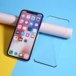 RURIHAI 9D 0.25mm Full Screen Tempered Glass Screen Protector Film for Apple iPhone XS 5.8 inch / iPhone X