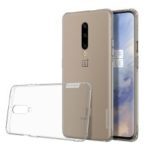 NILLKIN Nature TPU Case Shockproof Phone Cover for OnePlus 7 Pro – Grey