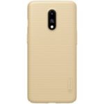 NILLKIN Super Frosted Shield Matte PC Mobile Cover for OnePlus 7 – Gold