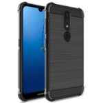 IMAK Vega Carbon Fiber Pattern Brushed TPU Shell Cover for Nokia 4.2