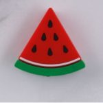 Cute Fruit Pattern Charging Cord Protector USB Data Wire Protection Cover – Watermelon