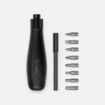 XIAOMI Wiha 8 in 1 Ratchet Screwdriver High Precision Bite Cartridges Screwdriver Repair Tools – Black