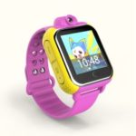 Q730 Multifunctional 3G Smart Watch Phones for Kids with GPS Tracker for Android and iOS – Purple
