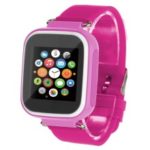 Q80 Kids Children Smart Watch GPS SOS Phone Call Location Device Tracker Bracelet Baby Anti-lost Watch – Pink