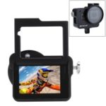PULUZ PU182 Housing Shell CNC Aluminum Alloy Protective Cage with Insurance Frame UV Lens for GoPro HERO5 – Black
