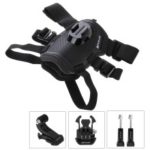 PULUZ PU156 Hound Dog Fetch Harness Adjustable Chest Strap Mount for GoPro HERO Cameras – Black