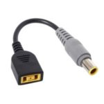 DC 7.9*5.4mm DC Plug to Rectangle Female Charger Power Cable for Lenovo ThinkPad X1 Carbon Laptop